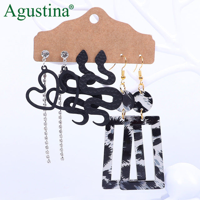Agustina Earrings Set 2020 New Tassel Earrings Jewelry Boho Women Bohemian Drop Long Earrings Earring Handmade Fringe Statement