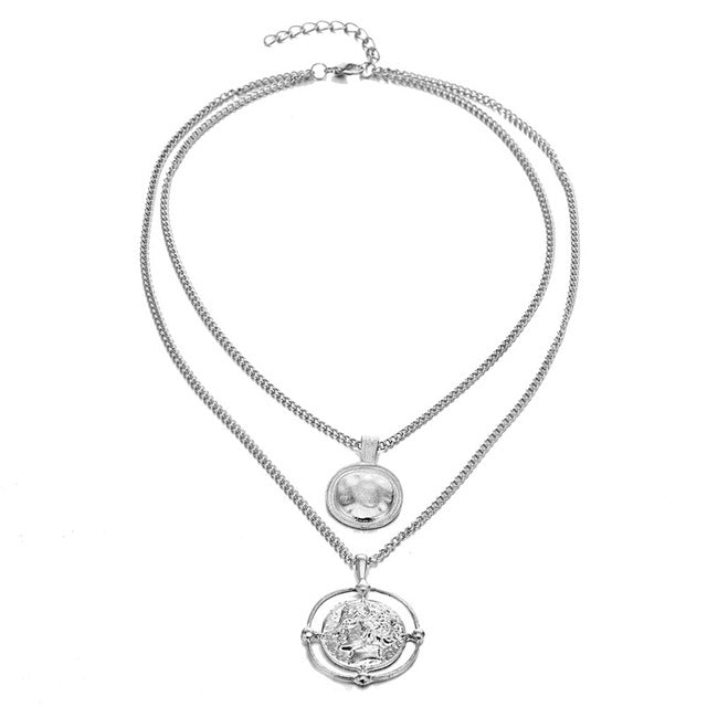 Crystal Heart Necklace Pendant Female Short Gold Chain Necklace Pendant Necklace Crystal Heart Necklace Chocker neck