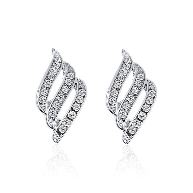 5Colors Black/White Enamel Korean Stud Earrings For Women 2019 Fashion Jewlery Simple Female Earring Oorbellen Aretes De Mujer