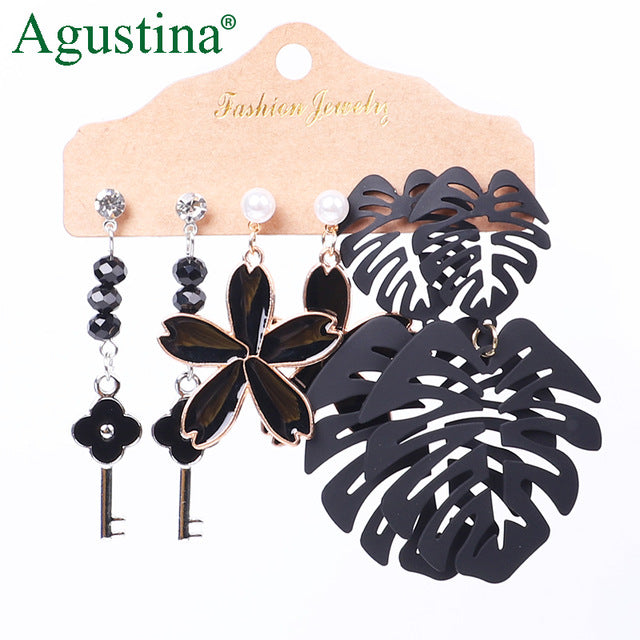 Agustina Earrings Set 2020 New Tassel Earrings Jewelry Boho Women Bohemian Drop Long Earrings Earring Handmade Fringe Statement