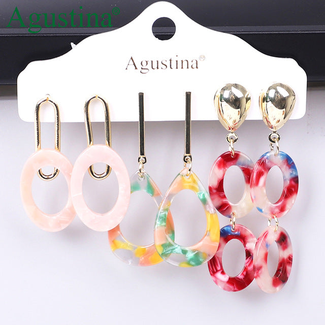 Agustina Earrings Set 2020 New Tassel Earrings Jewelry Boho Women Bohemian Drop Long Earrings Earring Handmade Fringe Statement