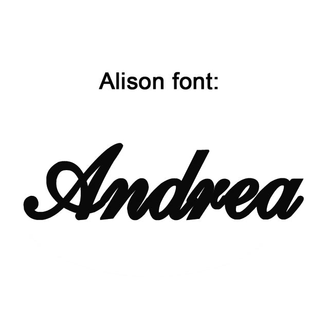 Personalized Customize Cursive Nameplate Script Name Necklace Choker Customized Handmade Nameplate Necklaces Birthday Gift