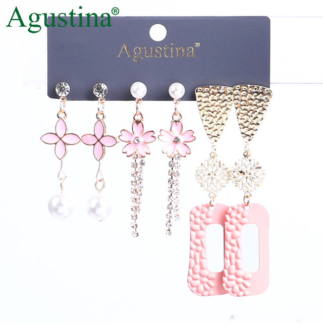 Agustina Earrings Set 2020 New Tassel Earrings Jewelry Boho Women Bohemian Drop Long Earrings Earring Handmade Fringe Statement