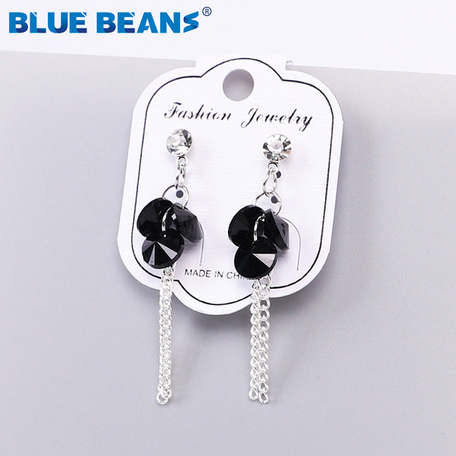 2020 Pearl  Earings for Women Drop Black Earrings Jewelry Fashion Small Earrings High Quality  Earing Pendientes New Women
