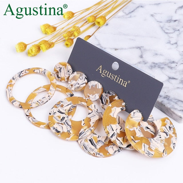 Agustina Earrings Set 2020 New Tassel Earrings Jewelry Boho Women Bohemian Drop Long Earrings Earring Handmade Fringe Statement