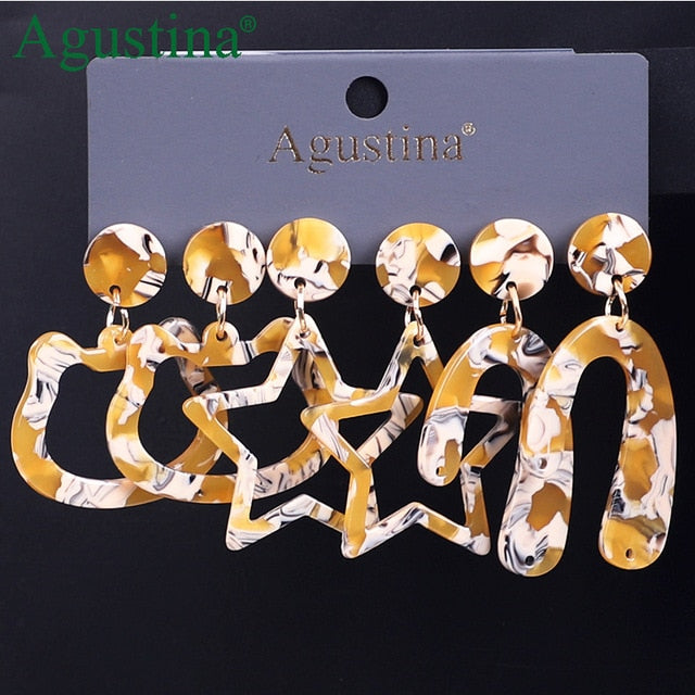 Agustina Earrings Set 2020 New Tassel Earrings Jewelry Boho Women Bohemian Drop Long Earrings Earring Handmade Fringe Statement