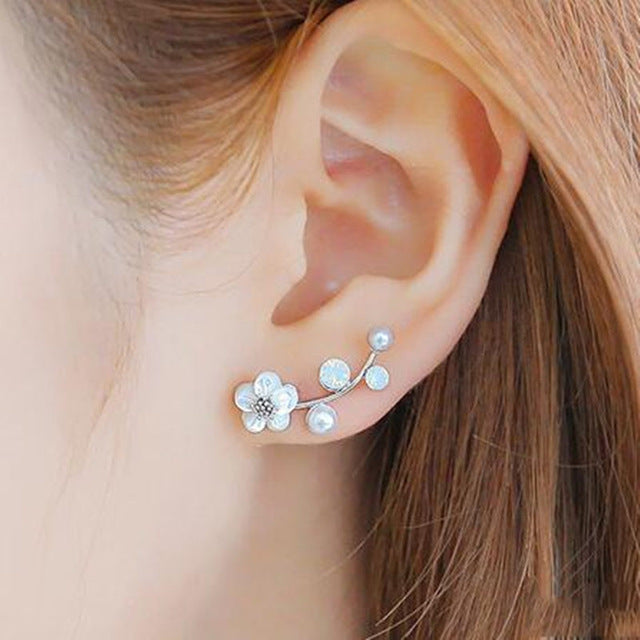 2020 New Fashion Round Dangle Drop Korean Earrings For Women Geometric Round Heart Gold Earring Wedding Jewelry 8g