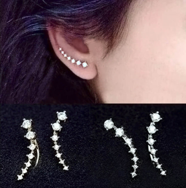2020 New Fashion Round Dangle Drop Korean Earrings For Women Geometric Round Heart Gold Earring Wedding Jewelry 8g