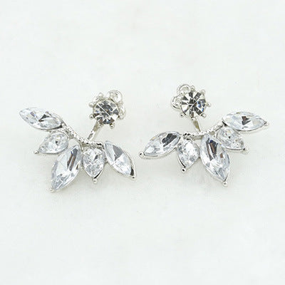 2020 New Fashion Round Dangle Drop Korean Earrings For Women Geometric Round Heart Gold Earring Wedding Jewelry 8g