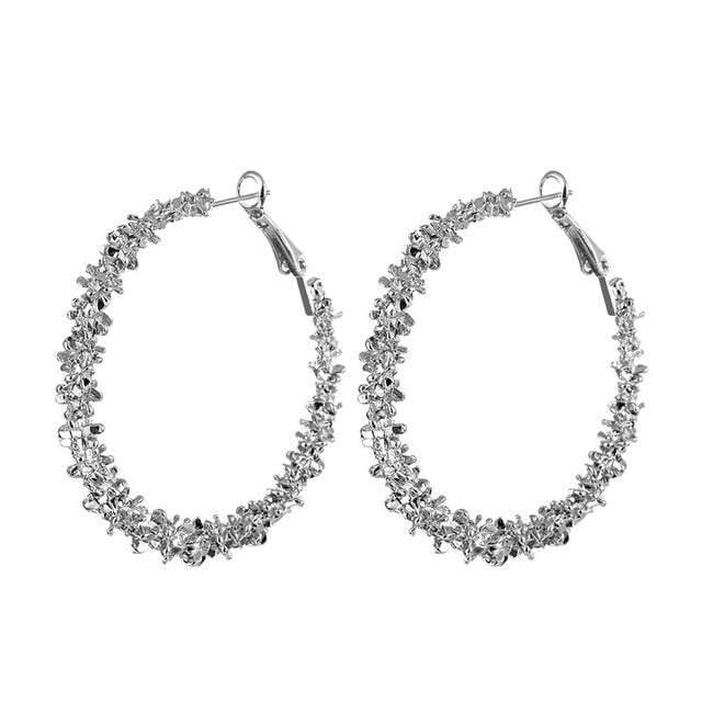 ALIUTOM Fashion Statement Earrings Big Metal Geometric Pendant Earrings For Women Hanging Dangle Earrings Drop Earing Bohemian