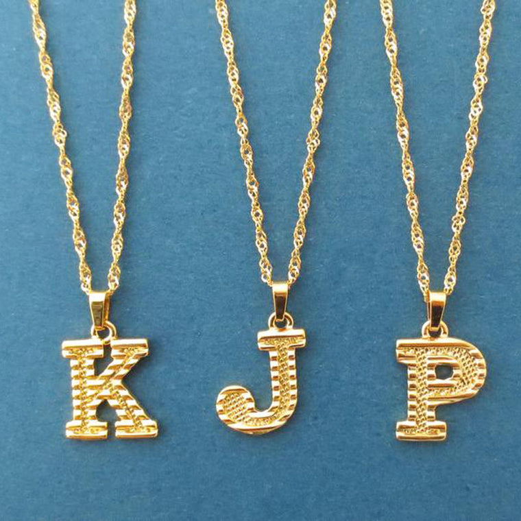 Collier Femme 2020 Capital Letter Neckaces For Women Boho Jewelry Stainless Steel Alphabet Initial Necklace Best Friend Gift