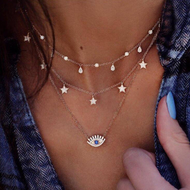 IF YOU Boho Coin Shell Rose Pendant Necklace For Girl Moon Crystal Choker Necklaces Women Beach 2020 Fashion Statement  Jewelry